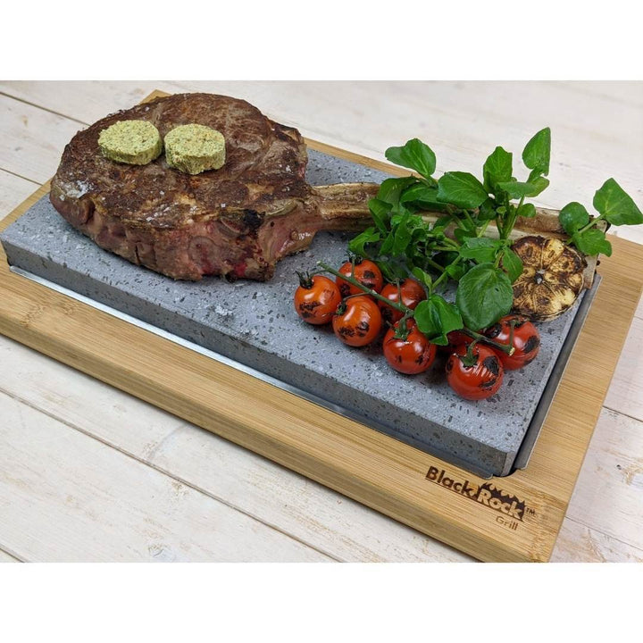 Black Rock Grill Black Rock Grill Steak Stone Sharing Plate + Steak boards