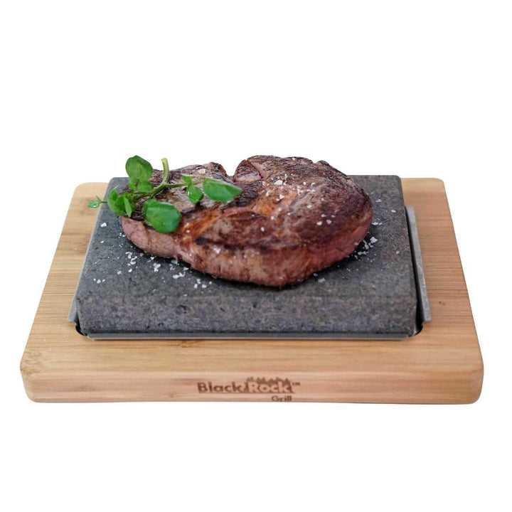 Black Rock Grill steak stones Black Rock Grill Hot Steak Stones Cooking Rock Gift Set