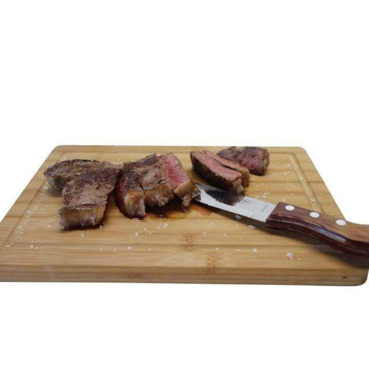 Black Rock Grill wooden board Wooden Bamboo Steak Serving Boards- Case of 12